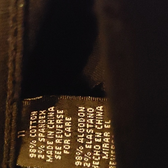 NWOT Susie Rose Black Capris W Gold Enhancements Size 11 - Picture 9 of 9